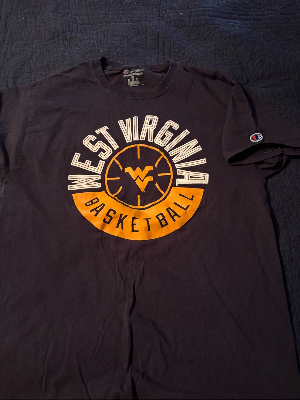 Champion West Virginia Basketball Tee
